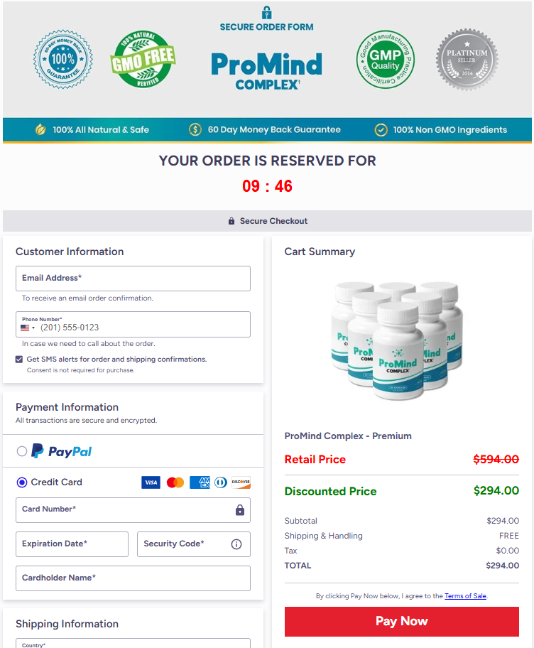 promind-complex-order-page